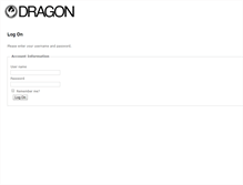 Tablet Screenshot of dragonftp.com